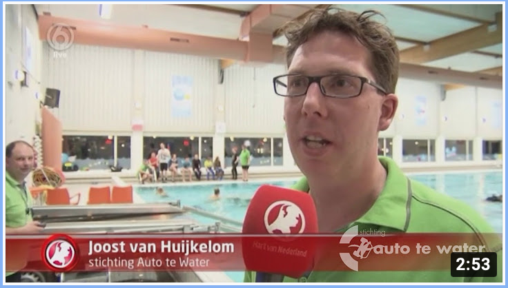 Auto te Water bij Hart van Nederland